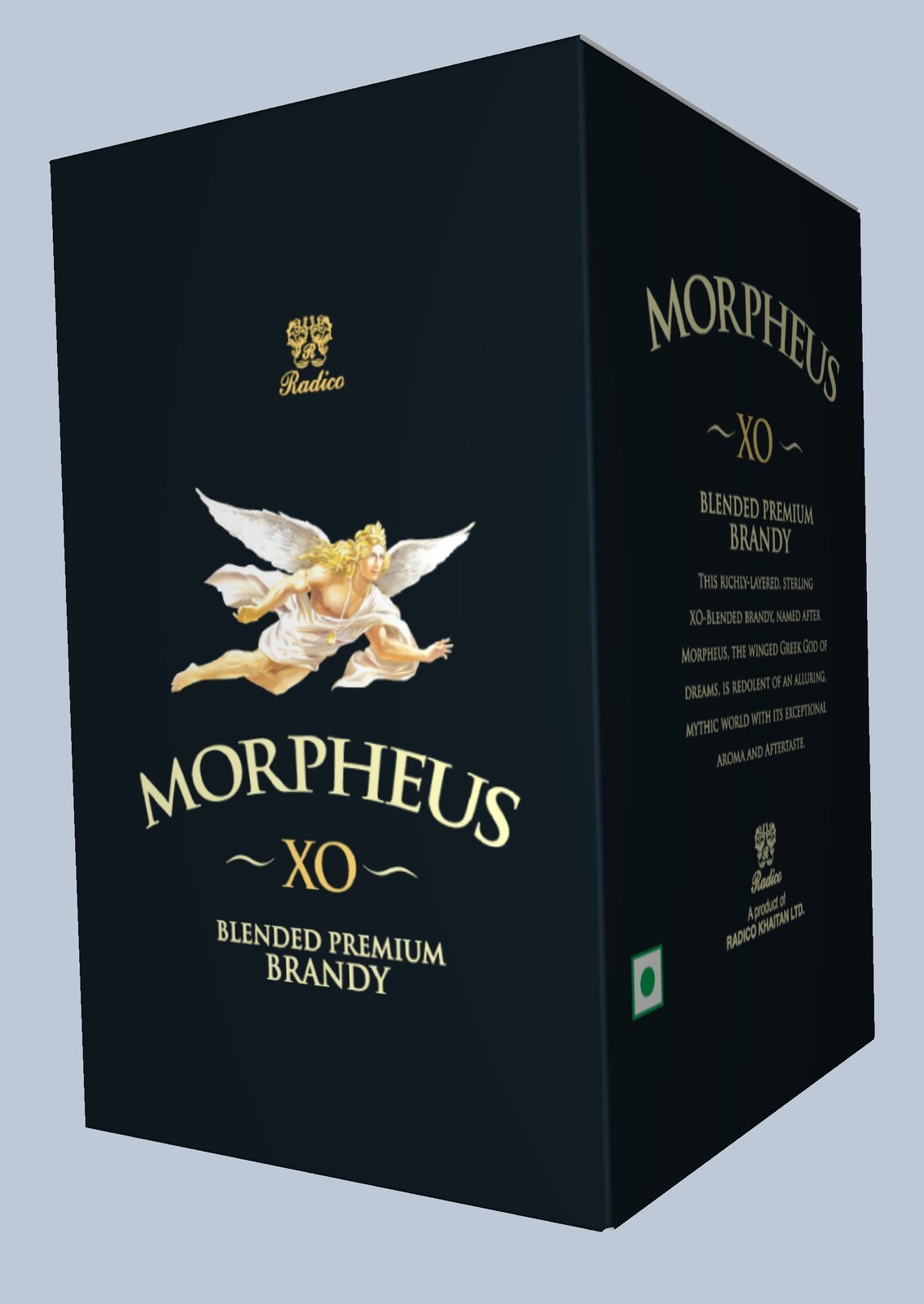 Morpheus XO brandy 3D render