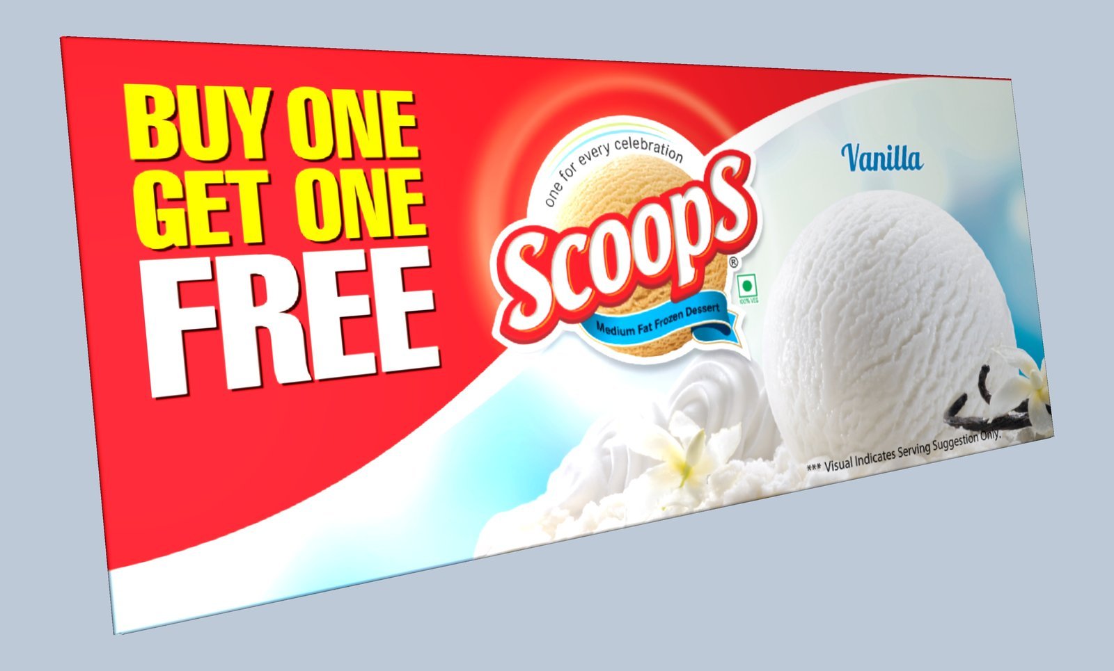 Scoops party pack 3D render